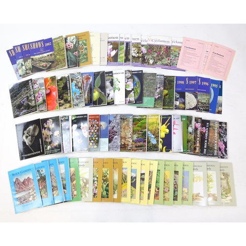 696 - Books / Periodicals - Botany interest: A quantity of The Rock Garden Quarterly to include issues fro... 