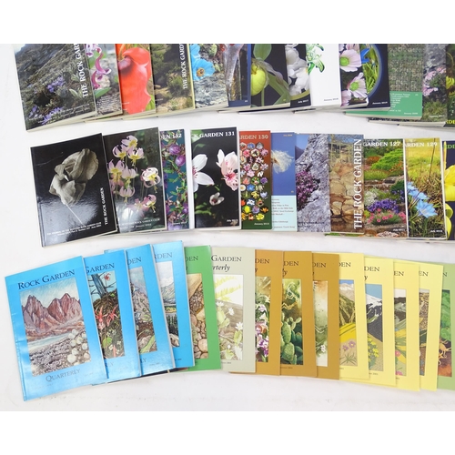 696 - Books / Periodicals - Botany interest: A quantity of The Rock Garden Quarterly to include issues fro... 