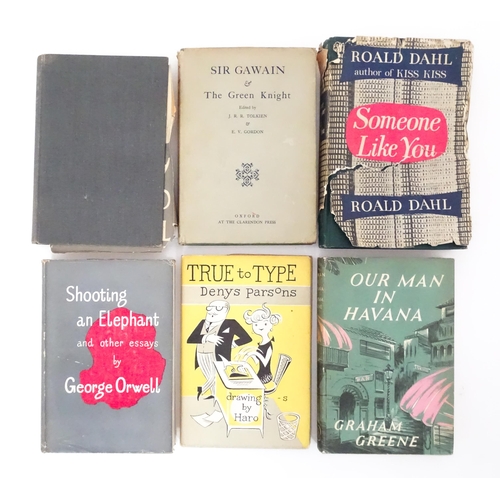 531 - Books: Six assorted hardback books comprising 'The End of the Affair' by Graham Greene 1952, 'Sir Ga... 