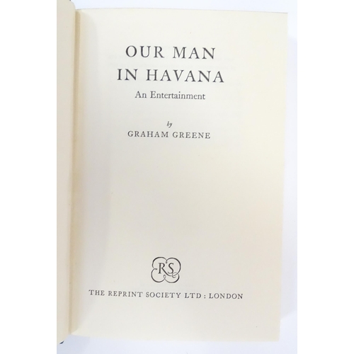 531 - Books: Six assorted hardback books comprising 'The End of the Affair' by Graham Greene 1952, 'Sir Ga... 