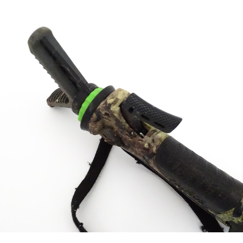 9 - A Primos 'Jim Shockey Edition Gen 2 Trigger Stick' deerstalking rifle tripod rest , with ergonomic g... 