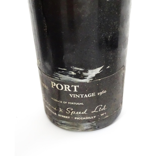 31 - A quantity of assorted bottles and part bottles of vintage port, to include Warre 1960 and Adams 196... 