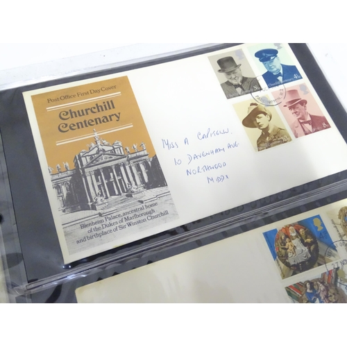 233 - Stamps and First Day Covers: A quantity of assorted stamps from Jordan, Italy, Norway, Australia, Ca... 