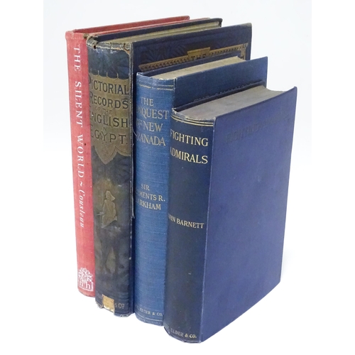 314 - Books: Fighting Admirals by John Barnett 1910, The Conquest of New Granada by Sir Clements Markham 1... 