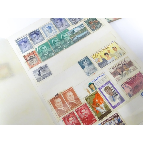 333 - Stamps: A quantity of assorted 20thC stamps, to include Singapore, Philippines, Vietnam, Spain, etc.... 