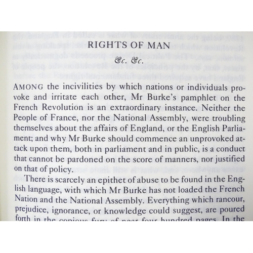 238 - Books: nine Everyman's Library books published in 1994, to include Democracy in America by Alexis de... 