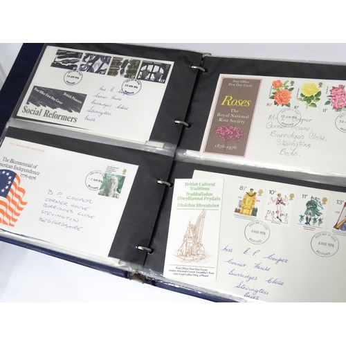 247 - Stamps and First Day Covers: A quantity of Great Britain stamps to include a number of commemorative... 