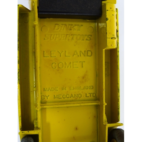 1161 - Toy: A Dinky Toys die cast scale model Leyland Cement Wagon, model no. 533. Boxed.