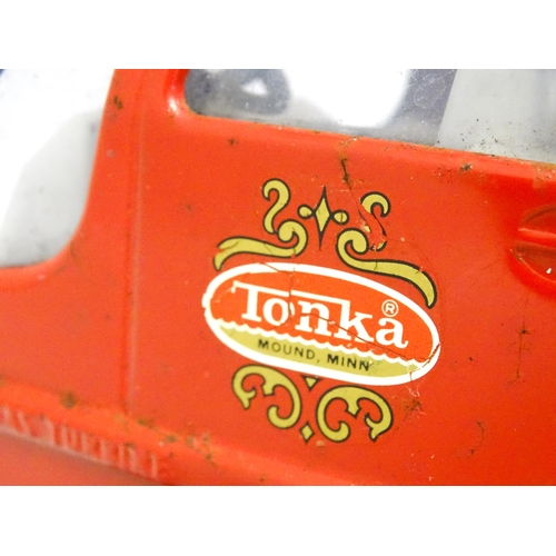 1169 - Toy: A 20thC Tonka Toys metal pumper fire engine / truck. Approx. 15 1/4