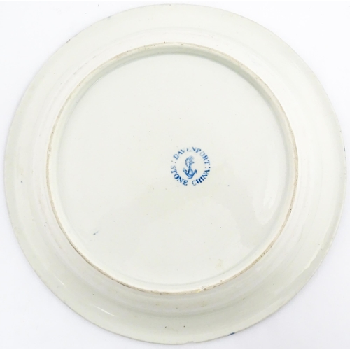 64 - A quantity of Davenport dinner wares in the Bamboo and Peony pattern to include plates and serving d... 