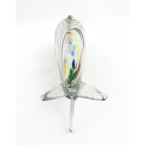 330 - A Romanian glass fish. Approx. 13