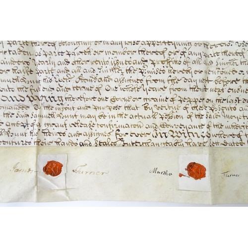 2486 - Kent local interest : a quantity of 17thC and later indentures, conveyance documents and ephemera fr... 