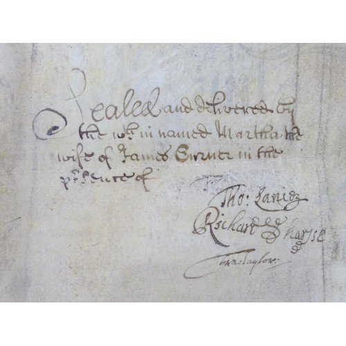 2486 - Kent local interest : a quantity of 17thC and later indentures, conveyance documents and ephemera fr... 