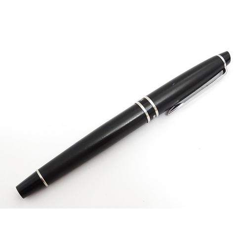 1425 - A boxed Waterman ball point pen, together with a Parker '45' fountain pen, the largest approx 5 1/4