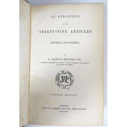 2279 - Books: A quantity of assorted leather bound books  comprising The Lady of the Lake A Poem, by Walter... 