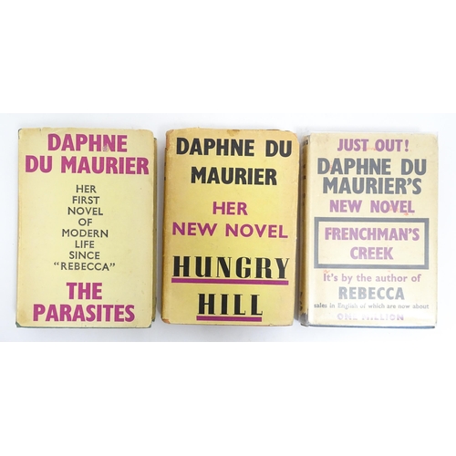 2282 - Books: Three Daphne du Maurier first edition novels published by Victor Gollancz Ltd. comprising The... 