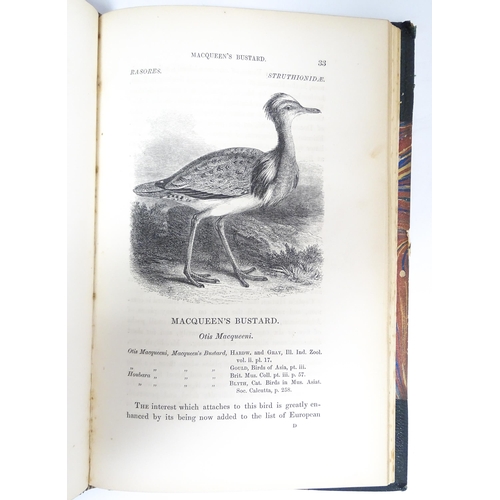 2283 - Book: Second Supplement to the History of British Birds, by William Yarrell, illustrated with wood e... 