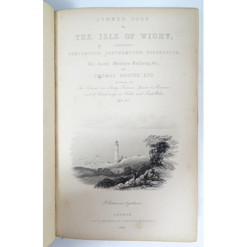 2293 - Book: Summer tour to the Isle of Wight, including Portsmouth, Southampton, Winchester, the South-Wes... 