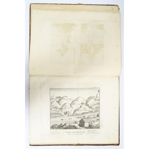 2295 - Book: Atlas to the Modern State of Spain by J. Fr. Bourgoing, with engraved maps and illustrations. ... 