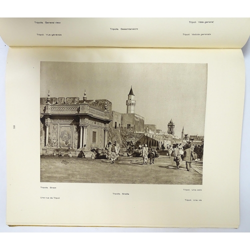 2306 - Book: Picturesque North Africa, with an introduction by Ernst Kuhnel. Published by Jarrolds Publishe... 