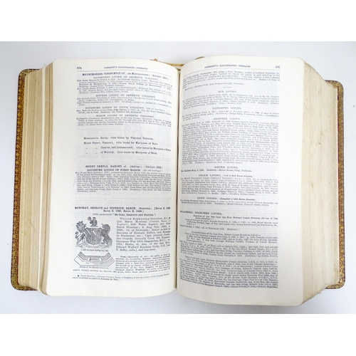 2307 - Books: Debrett's Peerage, Baronetage, Knightage and Companionage, in five volumes for the years 
195... 