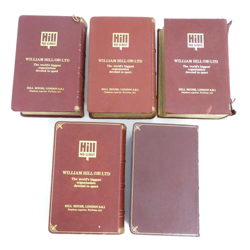 2307 - Books: Debrett's Peerage, Baronetage, Knightage and Companionage, in five volumes for the years 
195... 