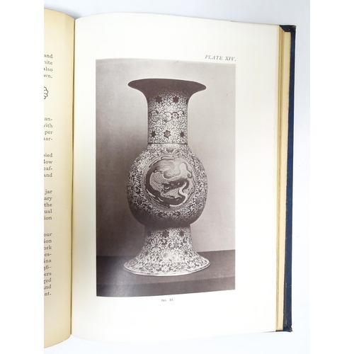 2310 - Book: Japanese Enamels by James L Bowes. Published Liverpool, 1884