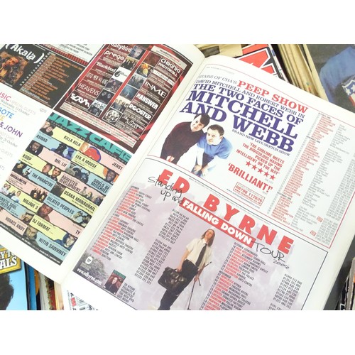 573 - Music Memorabilia : a quantity of late 20thC musical weekly papers / magazines, comprising: nine iss... 