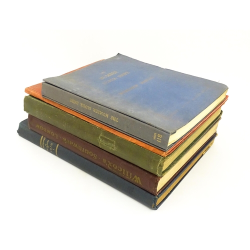 2354 - Books: Four publications / catalogues etc. on the subject of Building and Engineering publications, ... 