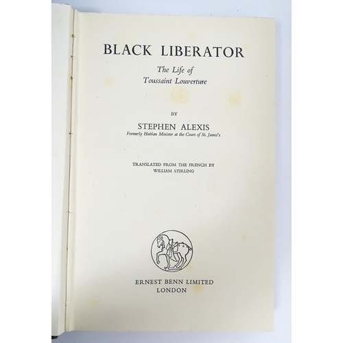 2355 - Books: Six assorted books comprising, Africology, by E. Uzong, 1969; Sierra Leone Story, by Pearce G... 