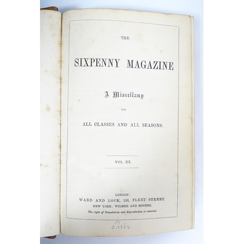 2356 - Books: Blackwood's Edinburgh Magazine, bound in two volumes, January-June 1852 and July-December 185... 