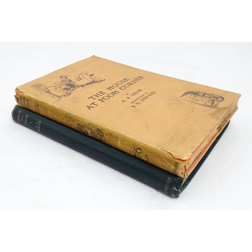 2264 - Books: Winnie the Pooh, by A. A. Milne, with illustrations by Ernest H. Shepard. First Edition. Publ... 