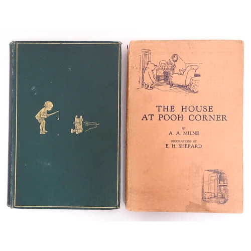 2264 - Books: Winnie the Pooh, by A. A. Milne, with illustrations by Ernest H. Shepard. First Edition. Publ... 