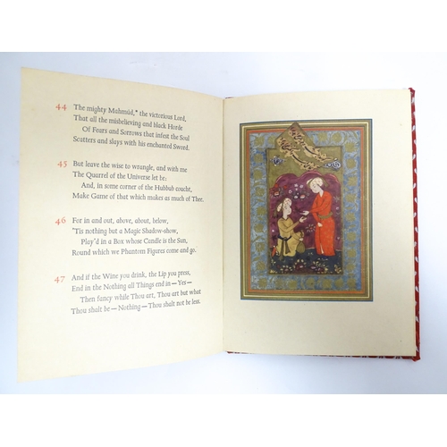 2267 - Book: Rubaiyat of Omar Khayyam, The First Version of Edward Fitzgerald. Published by The Folio Socie... 