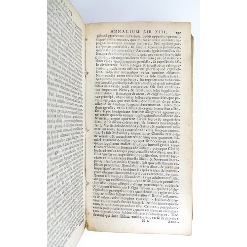 2270 - Book: C. Corn Tacitus, Ex recensione Iusti Lipsii, nec non I. Isaci Pontani post Lipsium aliosque, b... 