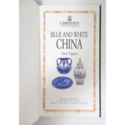 2295A - Books: A quantity of reference books comprising The Dictionary of Blue and White Printed Pottery, Vo... 