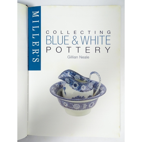 2295A - Books: A quantity of reference books comprising The Dictionary of Blue and White Printed Pottery, Vo... 