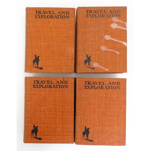 2373 - Books: Travel & Exploration - A Monthly Illustrated Magazine, bound in four volumes, January 1909 to... 