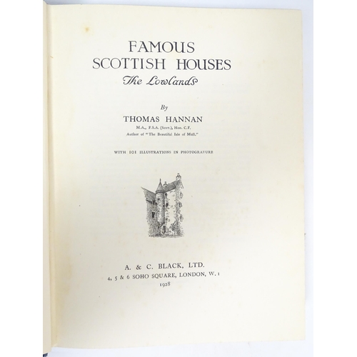 2379 - Books: Five books on the subject of Scotland comprising Journal of a Residence in Scotland, by I. Mc... 