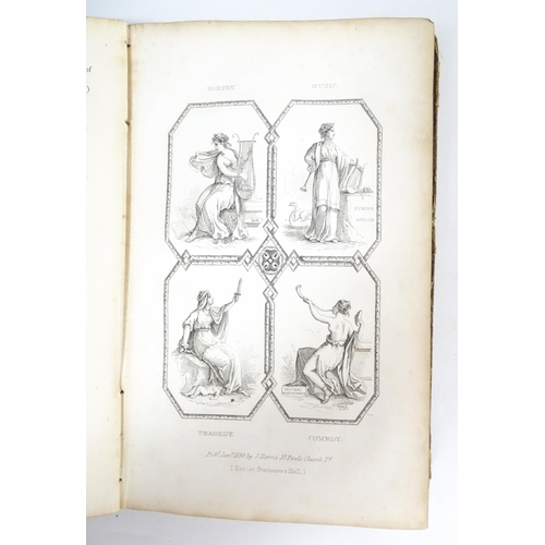 2383 - Book: Iconology, or Emblematic Figures Explained, by W. Pinnock. Published by John Harris, London, 1... 