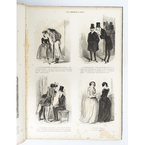 2459 - Book: Oeuvres Choisies De Gavarni, Special Edition. Published Paris, 1864