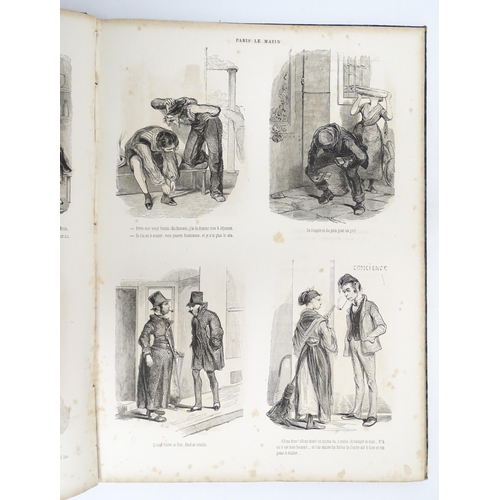 2459 - Book: Oeuvres Choisies De Gavarni, Special Edition. Published Paris, 1864