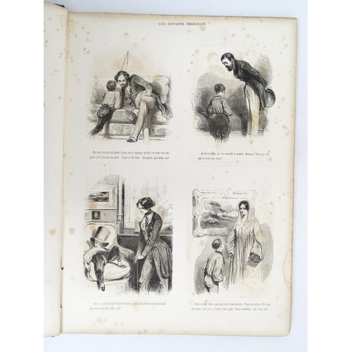 2459 - Book: Oeuvres Choisies De Gavarni, Special Edition. Published Paris, 1864