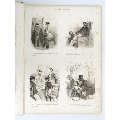 2459 - Book: Oeuvres Choisies De Gavarni, Special Edition. Published Paris, 1864