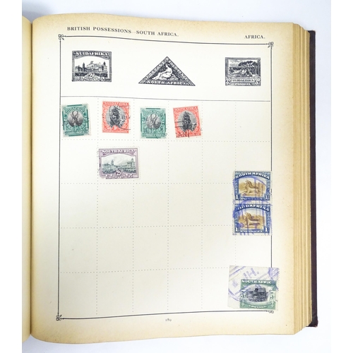 2477 - Stamps & Postal History : Three albums containing assorted 20thC Worldwide and Commonwealth stamps t... 