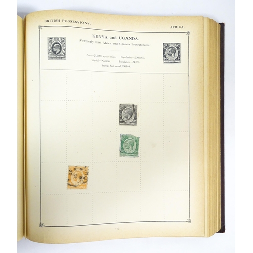 2477 - Stamps & Postal History : Three albums containing assorted 20thC Worldwide and Commonwealth stamps t... 