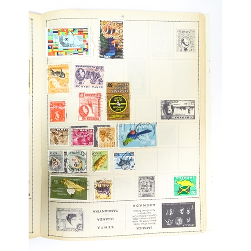 2477 - Stamps & Postal History : Three albums containing assorted 20thC Worldwide and Commonwealth stamps t... 