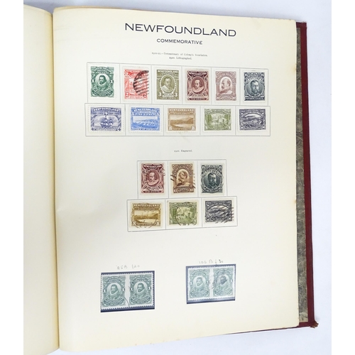 2479 - Stamps & Postal History : An album containing an extensive collection of Victorian and later Canada ... 