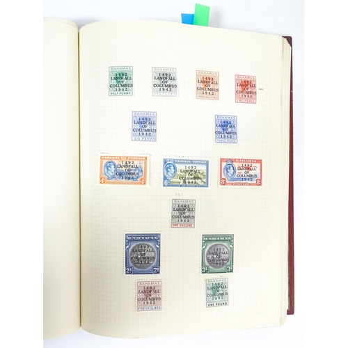 2480 - Stamps & Postal History : An album containing various Worldwide and Commonwealth stamps to include G... 