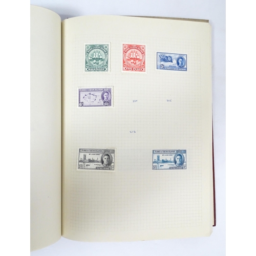 2480 - Stamps & Postal History : An album containing various Worldwide and Commonwealth stamps to include G... 